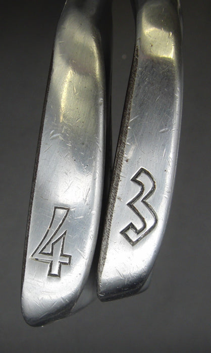 Set of 2 Magni Power 3+4 Irons Stiff Steel Shafts Magri Power Grips