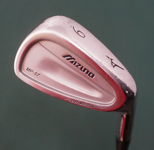 Mizuno MP-57 Grain Flow Forged 9 Iron Regular Steel Shaft Golf Pride Grip