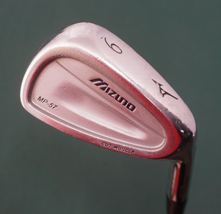 Mizuno MP-57 Grain Flow Forged 9 Iron Regular Steel Shaft Golf Pride Grip