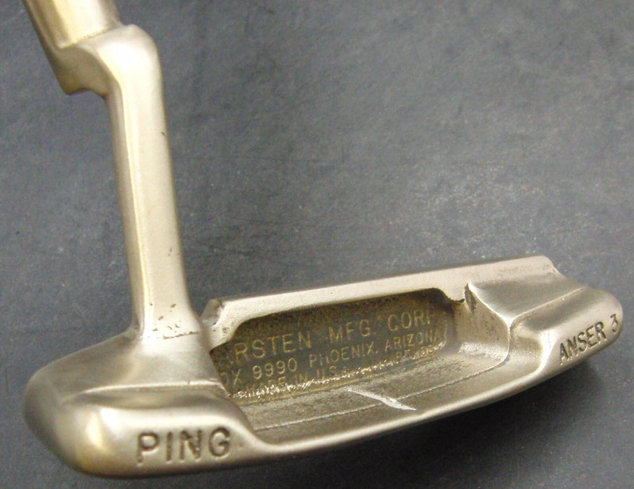 Refurbished Ping Anser 3 Putter Steel Shaft 86cm Length Acer Grip