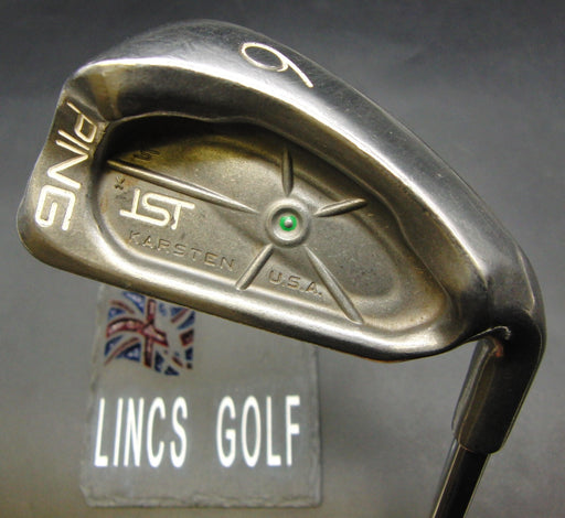 Ping ISI Karsten Green Dot 6 Iron Regular Steel Shaft Ping Grip