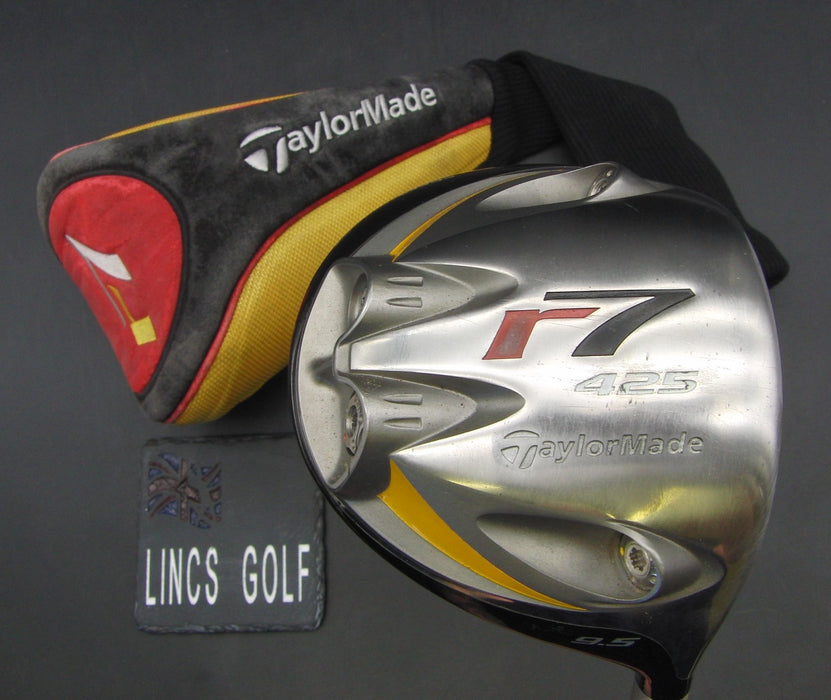 TaylorMade R7 425 9.5° Driver Stiff Graphite Shaft TaylorMade Grip + Head Cover