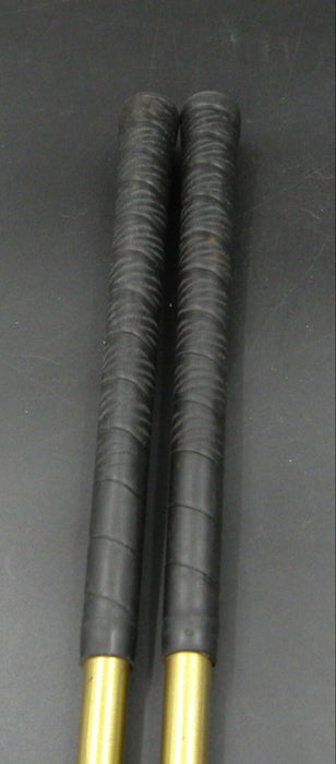 Japanese Set of 2 x Tsuruya Axel Gold Irons 3+4 Regular Graphite Shafts