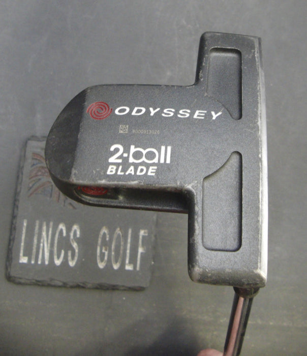 Odyssey 2-Ball Blade DFX Putter 87cm Length Steel Shaft Odyssey Grip*
