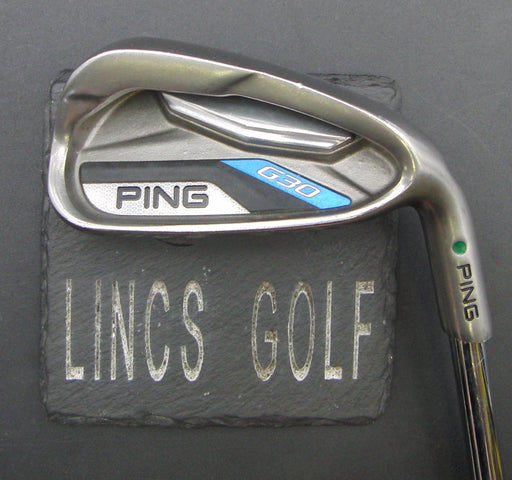 Ping G30 Green Dot 7 Iron Stiff Steel Shaft Golf Pride Grip