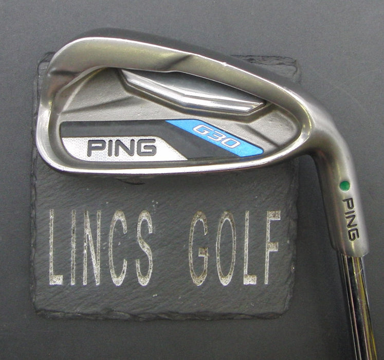 Ping G30 Green Dot 7 Iron Stiff Steel Shaft Golf Pride Grip