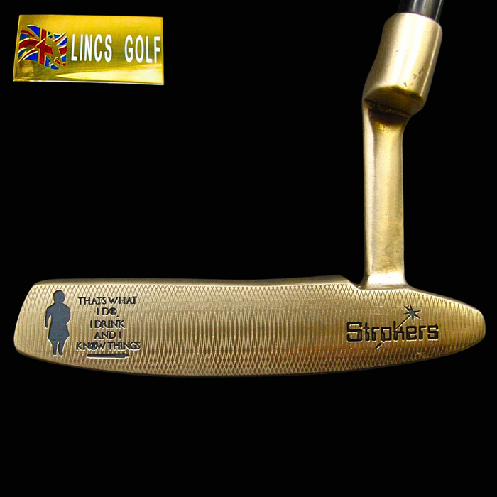 Custom Milled Game Of Thrones Themed Ping Anser Putter 91cm Graphite Shaft