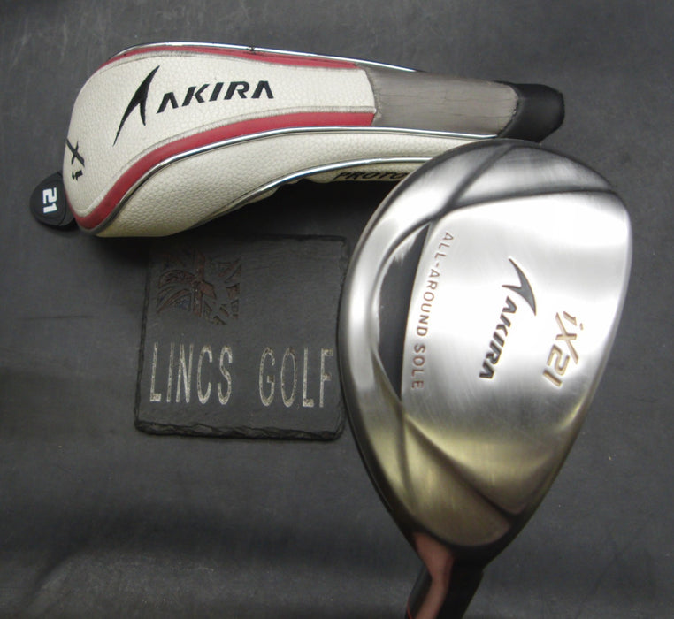 Akira IX-21 Hybrid Stiff Graphite Shaft Golf Pride Grip & Akira HeadCover