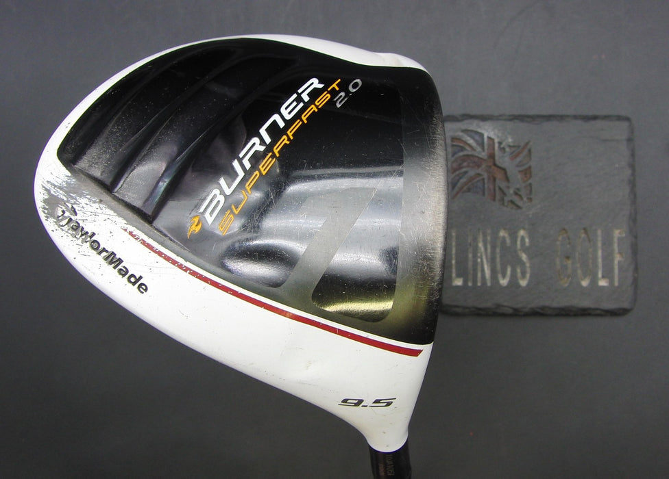 TaylorMade Superfast Burner 2.0 9.5° Driver Stiff Graphite Shaft Sev Golf Grip