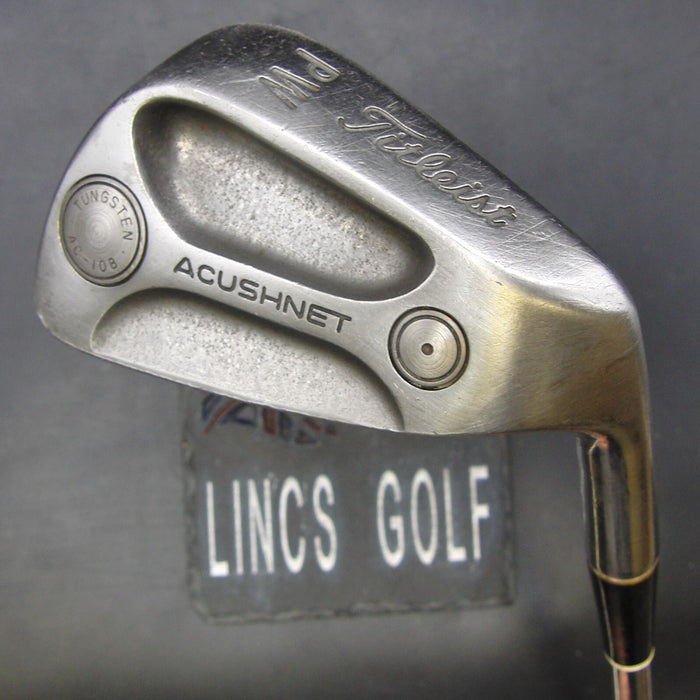 Titleist Acushnet Pitching Wedge Regular Steel Shaft Grip Rite Grip