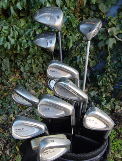 Set of Wilson Tab 11 4-SW+Callaway Driver+Callaway 3 Wood+4 Wood+ Putter*