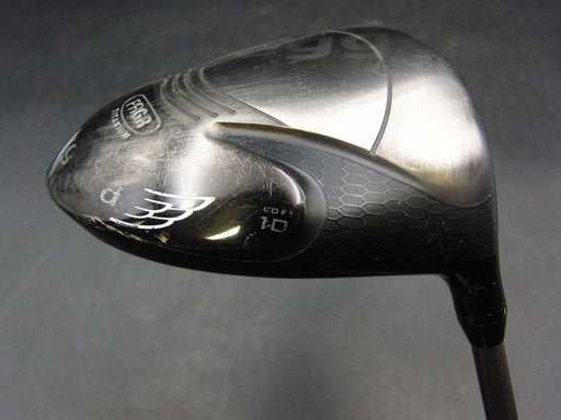 PRGR Egg 10° Black Driver Regular Graphite Shaft Egg Grip