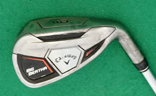 Callaway Big Bertha 9 Iron Stiff Steel Shaft Golf Pride Grip