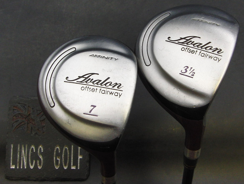 Ladies Set of 2 Affinity Avalon 3 & 7 Woods Ladies / Seniors Graphite Shafts
