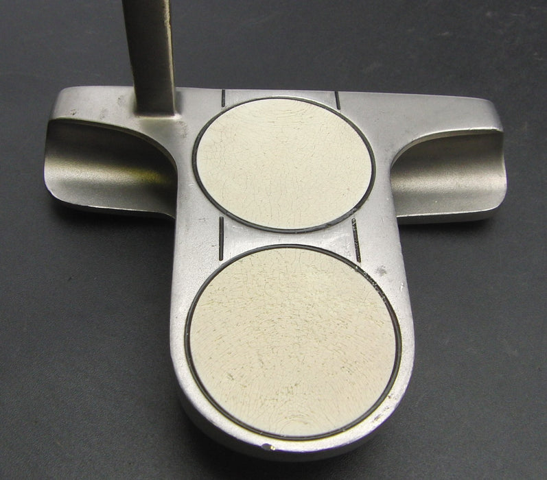 Odyssey White Steel 2-Ball Blade 2 Putter Steel Shaft 86cm Length Psyko Grip