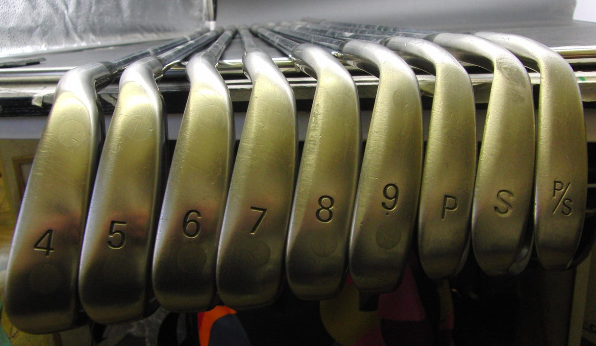Set of 9x Bridgestone Tourstage ViQ 4-SW + AW Irons Stiff Steel Shafts