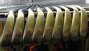 Set of 9x Bridgestone Tourstage ViQ 4-SW + AW Irons Stiff Steel Shafts