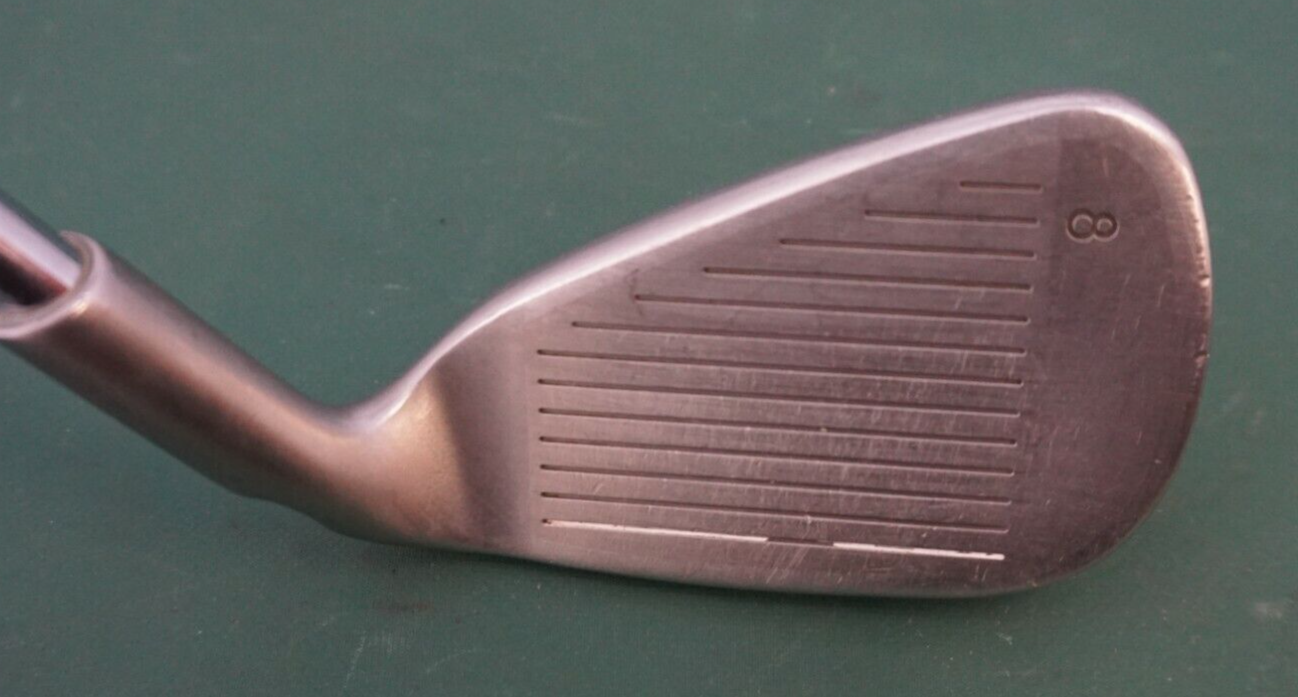 Left-Handed Ping Rapture V2 White Dot 8 Iron Regular Steel Shaft Ping Grip