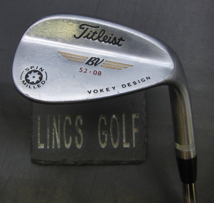 Titleist BV Vokey Design Spin Milled Gap Wedge Regular Steel Shaft Nexgen Grip