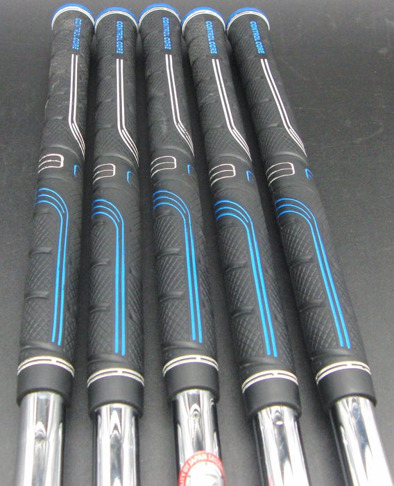 Set of 5x TaylorMade M4 5-9 Irons Stiff Steel Shafts Control Core Grips