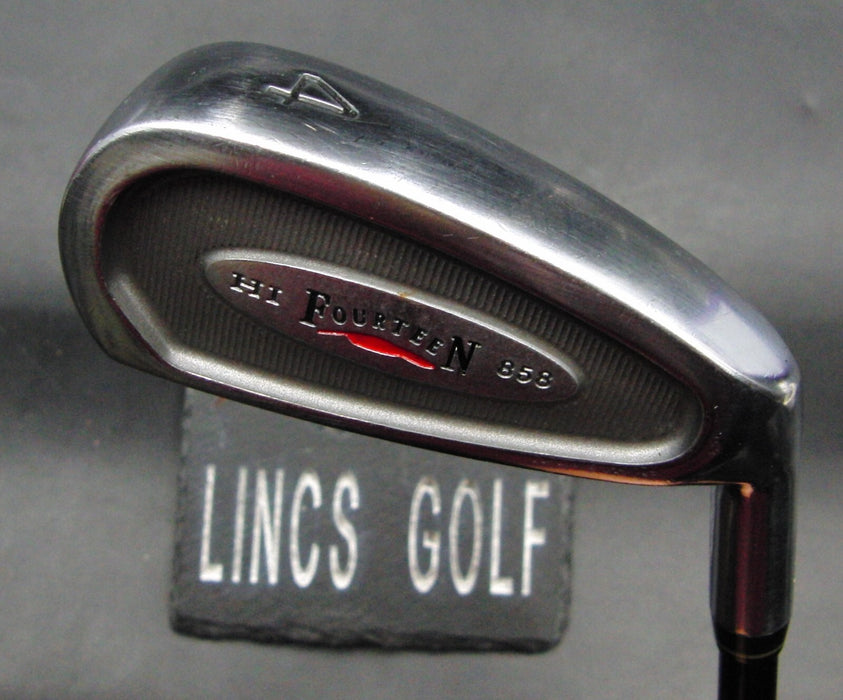 Fourteen Hi 858 M. Ohara 4 Iron Stiff Graphite Shaft Golf Pride Grip