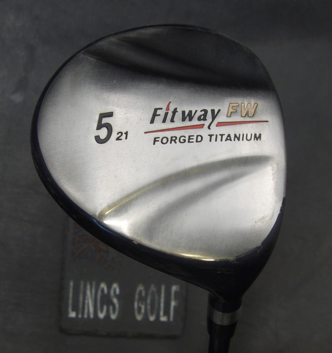 Fitway Forged Titanium 21° 5 Wood Regular Graphite Shaft Golf Planner Grip