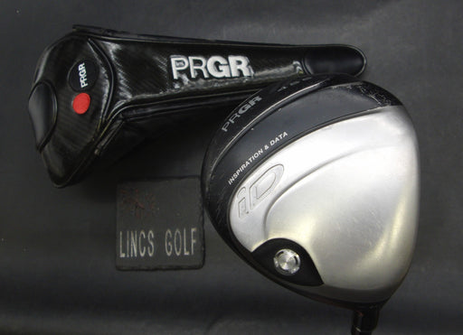 PRGR iD  9.5° Driver Regular Graphite Shaft Tour Edge Grip + Head Cover