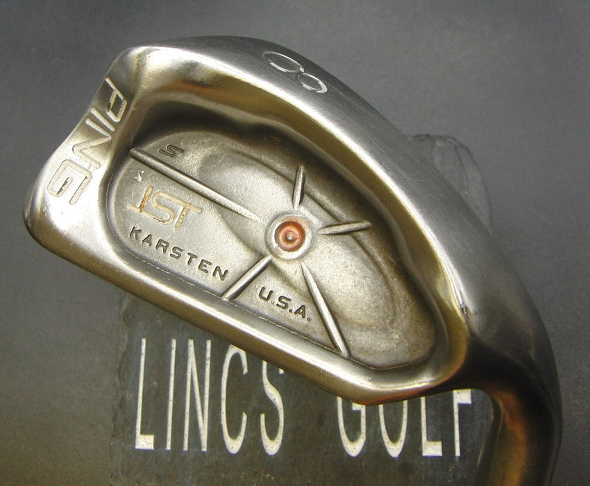 Ping IST Karsten Orange Dot 8 Iron Regular Steel Shaft Ping Grip