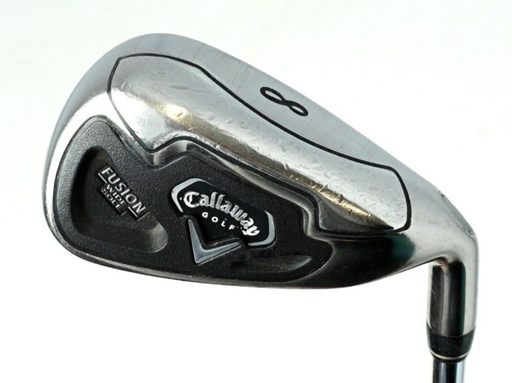 Callaway Fusion Wide Sole 8 Iron N.S.Pro 990 GH Uniflex Steel Shaft