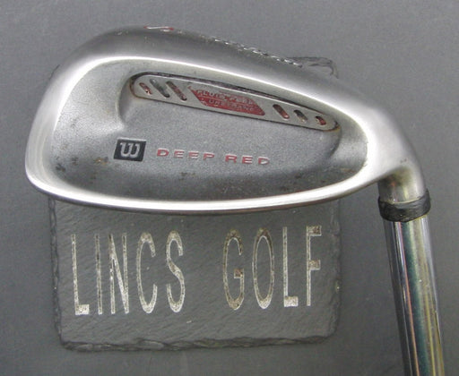 Wilson Deep Red Sand Wedge Regular Steel Shaft Lamkin Grip