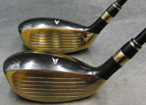 Set of 2 Birth 3 & 4 Hybrids Stiff Graphite Shafts Perfect Pro Grips