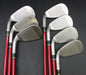 Set of 7x TaylorMade Burner Japanese Model 4-PW Irons Stiff Graphite Shafts