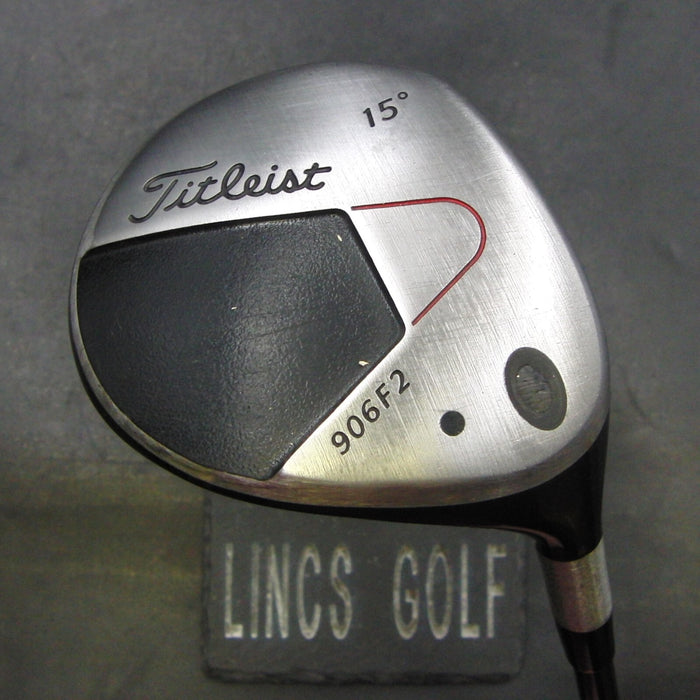 Titleist 906F2 15° 3 Wood Stiff Graphite Shaft Iomic Grip