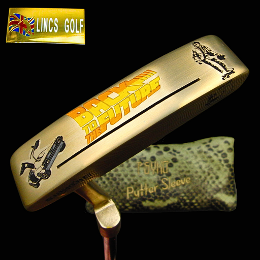 Custom Milled Back To The Future Themed Ping Anser Putter 86cm Steel Shaft