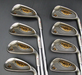 Set of 8 x Ping G10 50th Anniversary Red Dot Irons 4-SW Regular Steel Shafts
