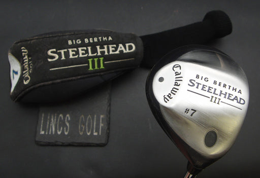 Callaway Big Bertha Steelhead III 7 Wood Uniflex Steel Shaft Callaway Grip & HC