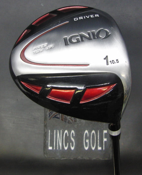 Ignio Fires You Up 10.5° Driver Regular Graphite Shaft Ignio Grip