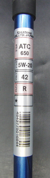 Katana ATC-650 CO.LTD 5 Wood Regular Graphite Shaft Katana Grip