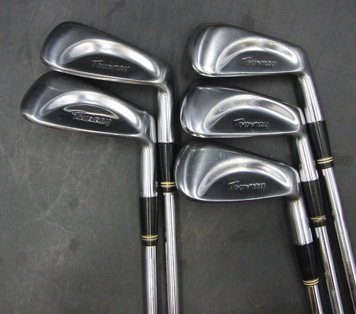 Set of 5 x MacGregor Tourney Irons 6-10 Regular Steel Shafts Unbranded Grip