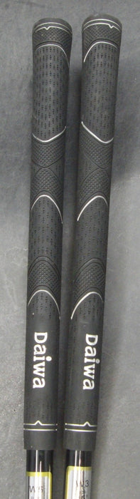 Set of 2 Daiwa Advisor 3+5 Woods Regular Graphite Shafts Daiwa Grips & HC