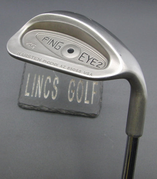 Ping Eye2 Black Dot Sand Wedge Stiff Steel Shaft No 1 Grip