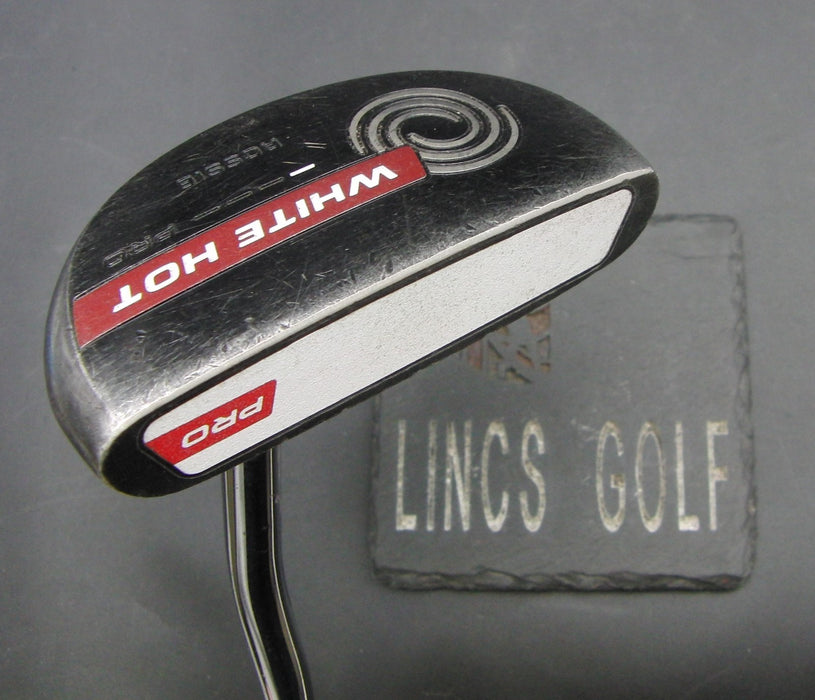 Odyssey White Hot Pro Rossie Putter Steel Shaft 87cm Length Psyko Grip*