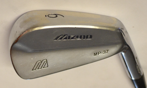 MIZUNO Grain Flow Forged MP37 6 Iron True Temper R300 Steel Shaft MP-37
