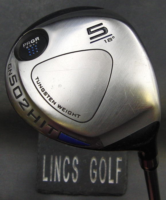 PRGR GN SO2 Hit 18° 5 Wood Regular Graphite Shaft PRGR Grip