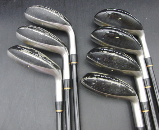 Set of 7x Spalding High Ball 5-PW + GW Irons Regular Graphite Shafts