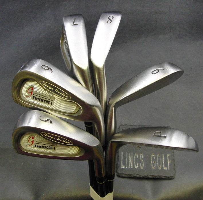 Set of 6 x Gauge Design Field CCB-1 Irons 5-PW Regular Graphite Shafts