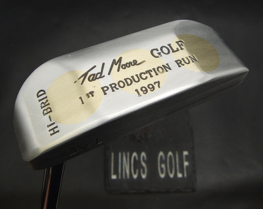 Tad Moore 1st Production 1997 Hi-Brid Putter 88cm Length Steel Shaft TAD Grip