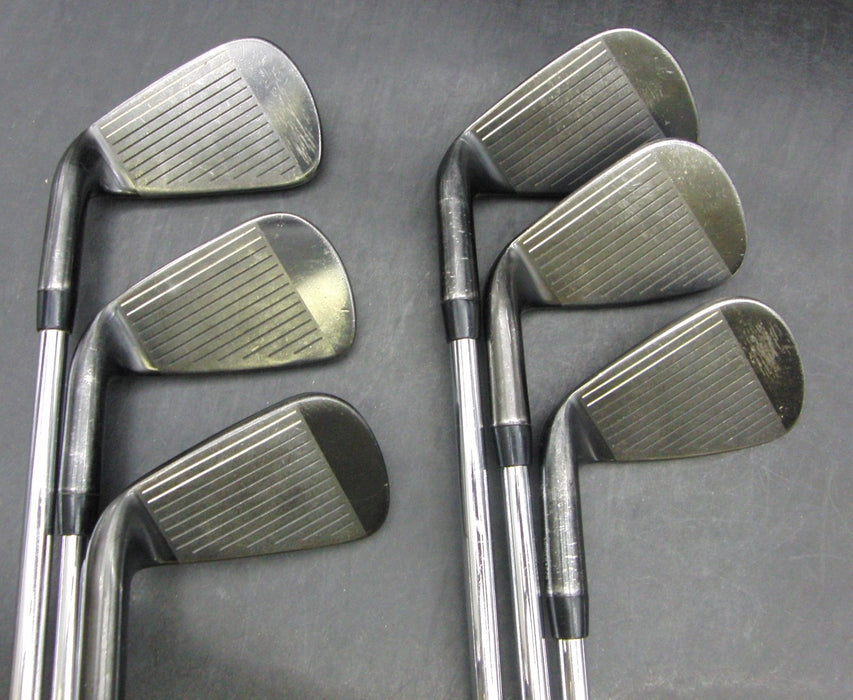 Set of 6x Callaway RAZR X Black Irons 5-PW Stiff Steel Shafts Callaway Grips*