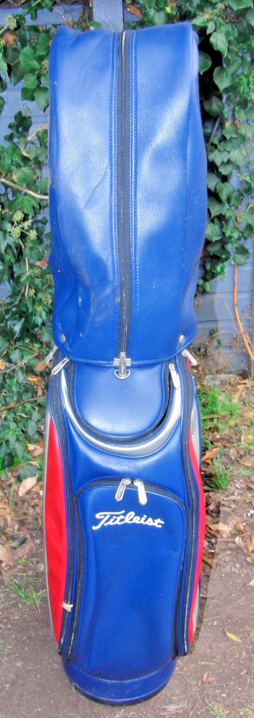 5 Division Titleist Golf Cart Trolley Carry Clubs Bag*