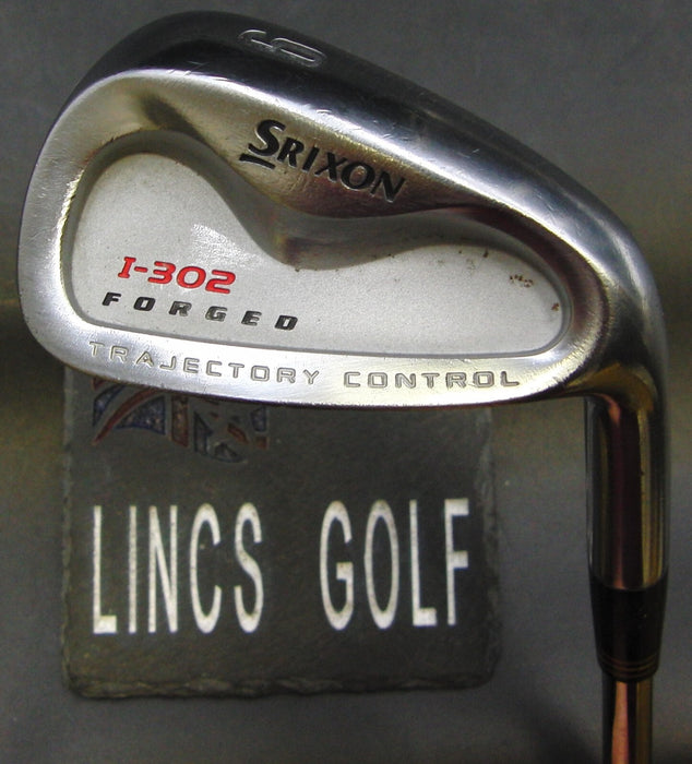 Srixon i302 Forged 9 Iron Stiff Steel Shaft Srixon Grip